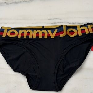 Tommy John small women’s Black Bikini Briefs.  New with tag
